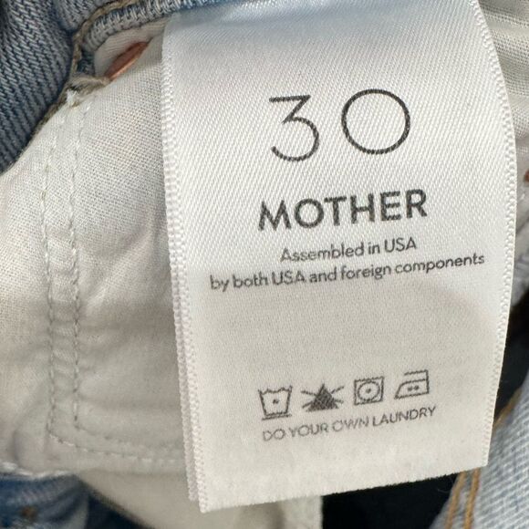 NWT MOTHER SUPERIOR The Full Pipe Flood in “Back Pedal” light wash - Picture 14 of 16